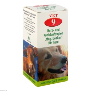Mag. Doskar für Tiere VET Nr. 9 Herz- und Kreislauf 50 ml - 50ml