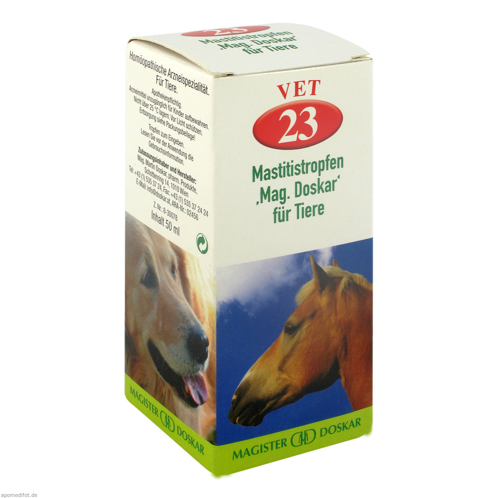 Mag. Doskar für Tiere VET Nr. 23 Mastitis 50 ml - 50ml