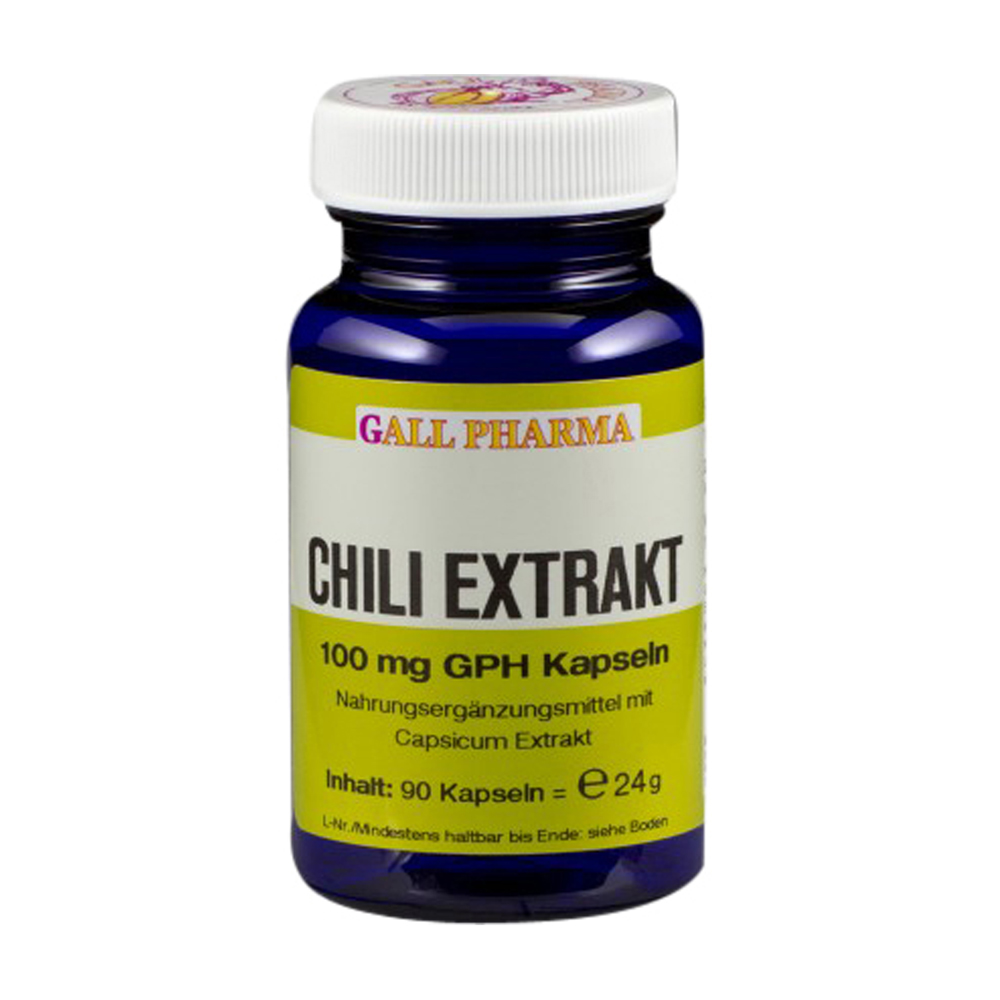 Gall Pharma Chili Extrakt Kapseln 100mg 180 Stk. - 180 Stück