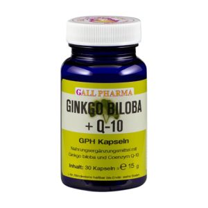 Gall Pharma Ginkgo Biloba plus Q10 Kapseln 60 Stk. - 60 Stück