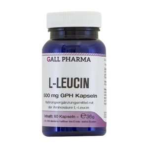 Gall Pharma L-Leucin 500 mg Kapseln - 60 Stück