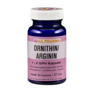Gall Pharma Ornithin/Arginin 1:2 Kapseln - 60 Stück