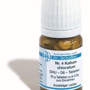 Schüßler Nr. 4 Kalium Chloratum DHU D 6 P 1000 g D 6 - 1000g