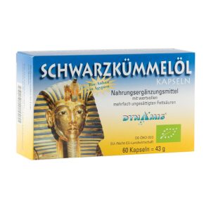 Dynamis Ägyptisches Schwarzkümmel Öl Kapseln 500 + E 3 x 60 Stk. - 180 Stück