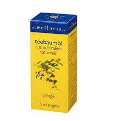 Wellness Teebaumöl Tropfen naturrein - 15ml