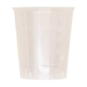 Medikamentenbecher Transparent - 1 Stück