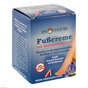 Exmonte Fuß Creme ohne Paraffine 100 ml - 100ml