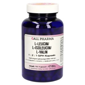 Gall Pharma L-Leucin/L-Isoleucin/L-Valin 1:2:1 Kapseln 180 Stk. - 180 Stück