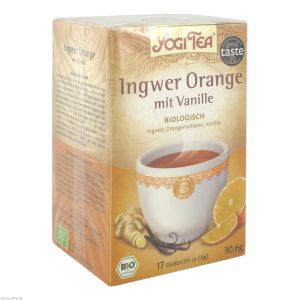 Yogi Tee Ingwer Orange Vanille - 1