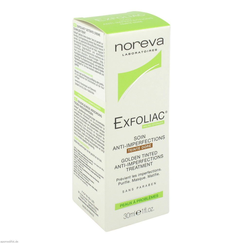 Exfoliac Creme 30 ml Dunkel - 30ml