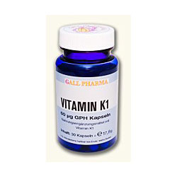 GPH Vitamin K1 60mcg Kapseln - 180 Stück