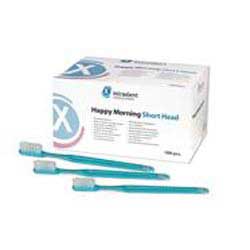 Miradent Happy Morning Short Head Zahnbürste - 100 Stück