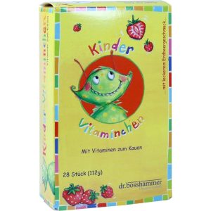 Kinder Vitaminchen Kautabletten Erdbeer 28 Stk. - 28 Stück