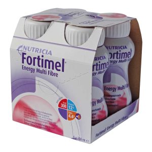 Fortimel Multifibre 200 Erdbeer 24 Stk. - 24 Stück