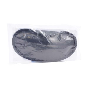 Schlafbrille Schwarz 1 Stk. Mit Klettband - 1 Stück