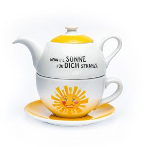 Sonnentor Porzellan-Tea for One Set 1 Stk. - 1 Stück