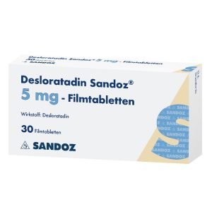 Desloratadin Sandoz 5 mg Filmtabletten 30 Stk. - 30 Stück