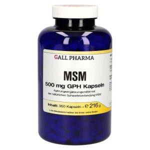 Gall Pharma MSM 500 mg Kapseln 360 Stk. - 360 Stück