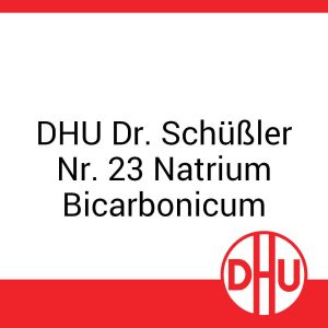 DHU Dr. Schüßler Nr. 23 Natrium Bicarbonicum DHU 100 g D 6 Tabletten - 100g