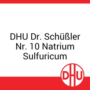 DHU Dr. Schüßler Nr. 10 Natrium Sulfuricum DHU 100 g D 6 Tabletten - 100g
