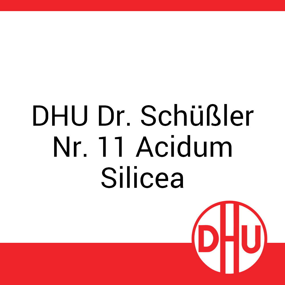 DHU Dr. Schüßler Nr. 11 Acidum Silicea DHU 250 g D 6 Tabletten - 250g