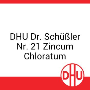 DHU Dr. Schüßler Nr. 21 Zincum Chloratum DHU 100 g D 12 Tabletten - 100g