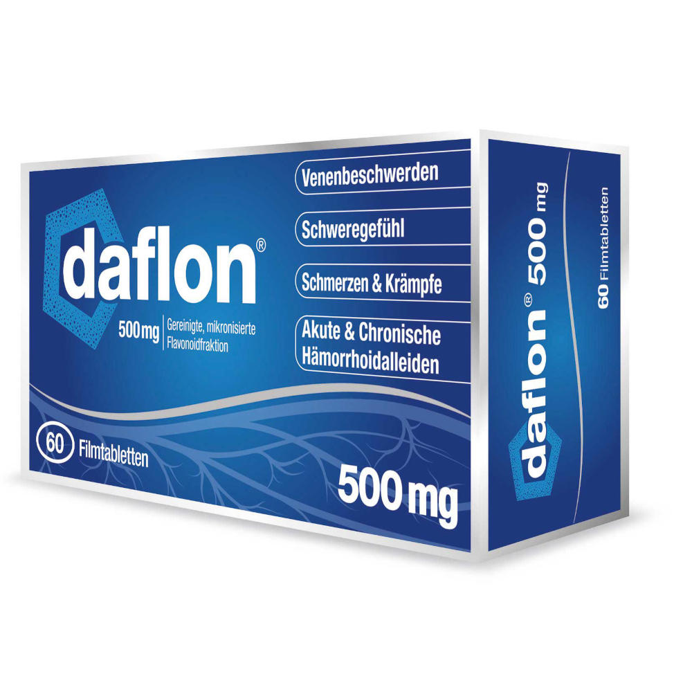 Daflon 500 mg - Filmtabletten - 60 Stück