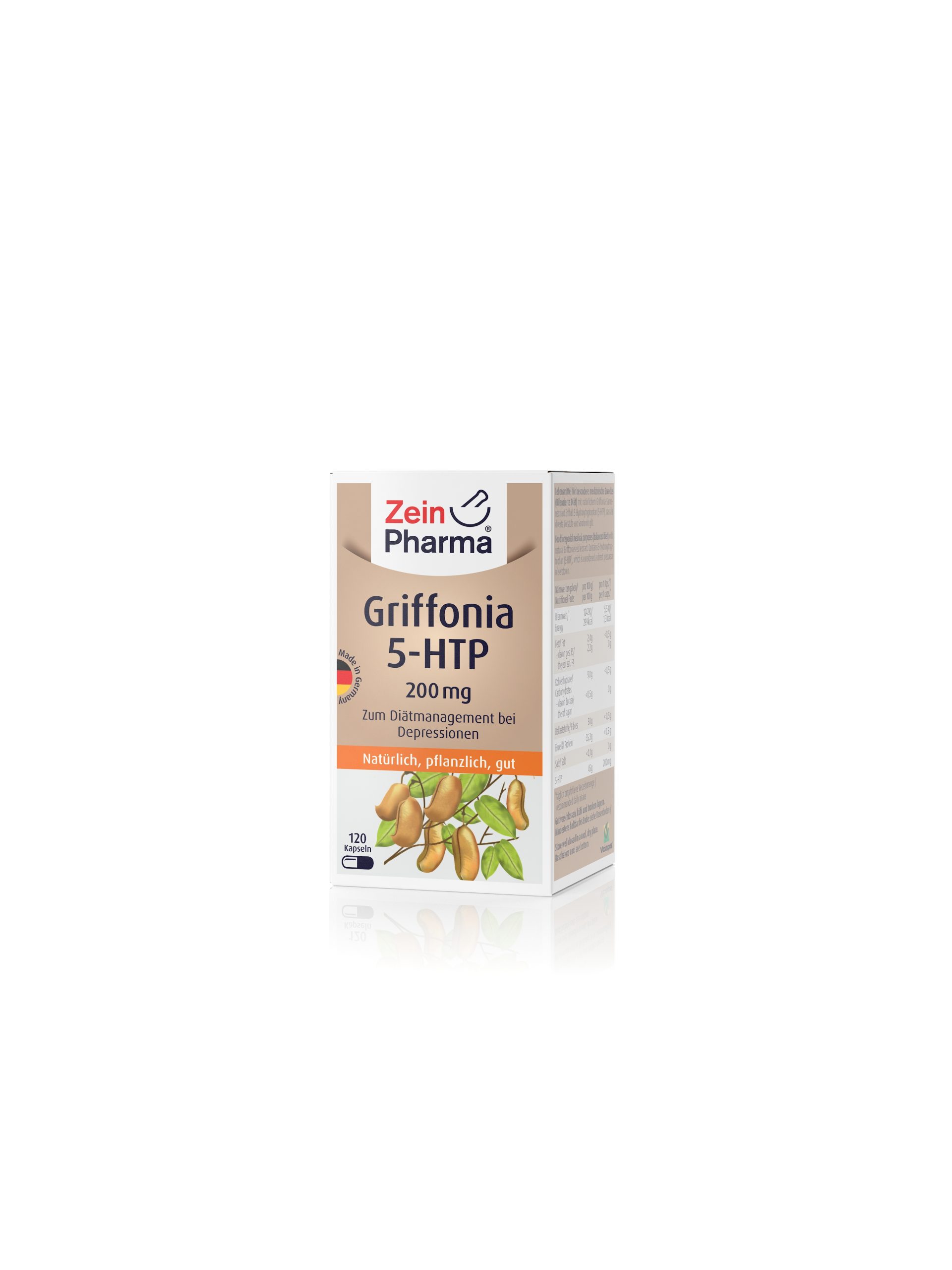 ZeinPharma Griffonia 5-HTP 200 mg Kapseln 120 Stk. - 120 Stück