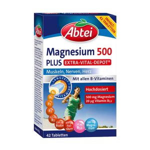 Abtei Magnesium 500 Plus Vital-Depot Tabletten  42 Stk. - 42 Stück