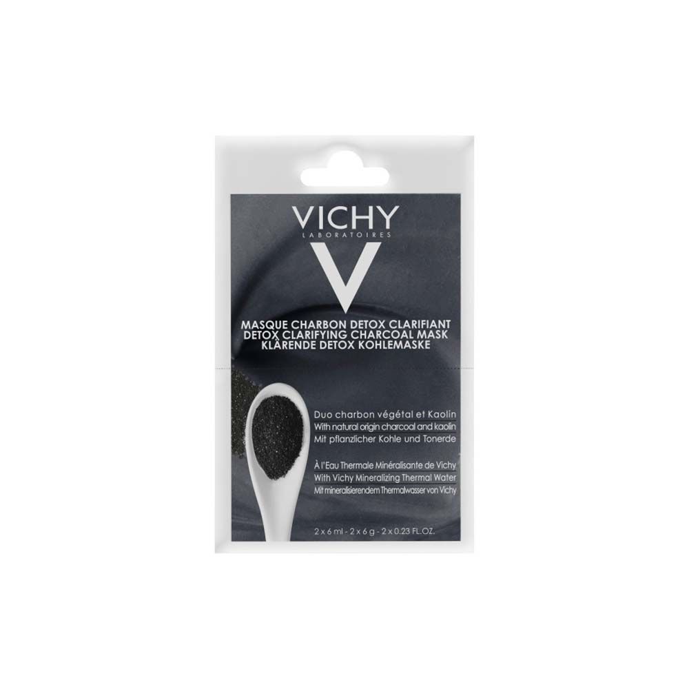 VICHY Klärende Detox Kohle Maske Duo-Sachet 2 x 6 ml - 2 Stück