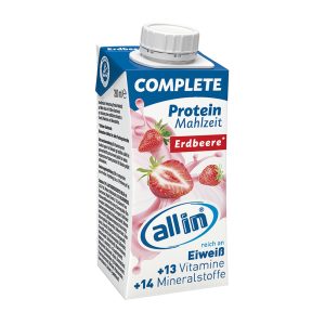 allin COMPLETE Protein Erdbeere 200 ml - 14 Stück
