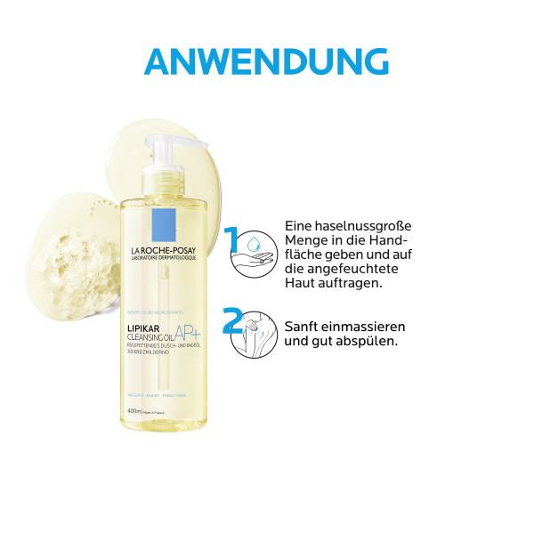 La Roche-Posay Lipikar Dusch- und Badeöl AP+ 400 ml - 400ml