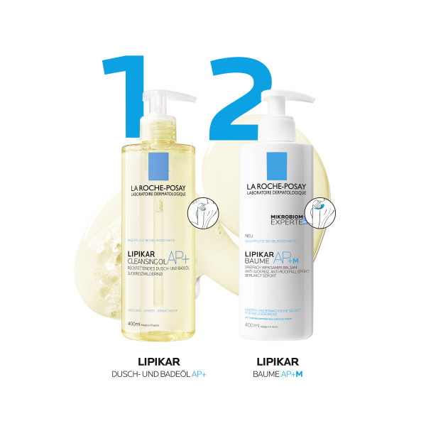 La Roche-Posay Lipikar Dusch- und Badeöl AP+ 400 ml - 400ml