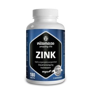 Zink 25 mg Tabletten 180 Stk. - 180 Stück