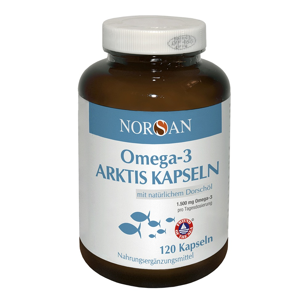NORSAN Omega-3 Arktis Kapseln 120 Stk. - 120 Stück