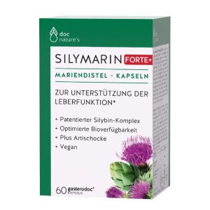 Gasterodoc SILYMARIN FORTE+ Mariendistel Kapseln 60 Stk. - 60 Stück