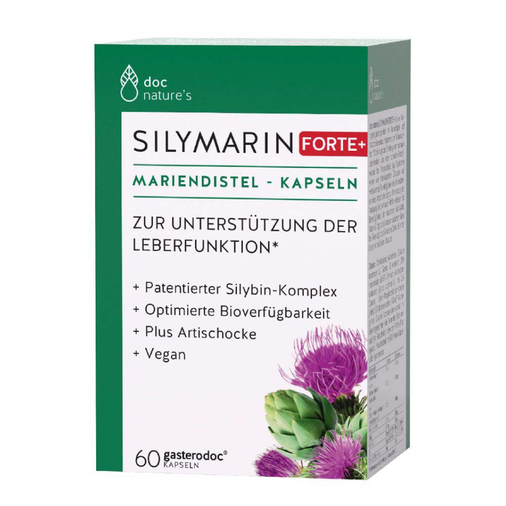 Gasterodoc SILYMARIN FORTE+ Mariendistel Kapseln 60 Stk. - 60 Stück