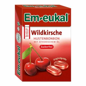 Em-Eukal Bonbons Wildkirsche zuckerfrei Box 50 g - 50g