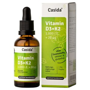Casida Vitamin D3 + K2 Tropfen 50 ml - 50ml