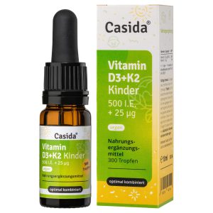 Vitamin D3 + K2 Tropfen Kinder vegan - 10ml