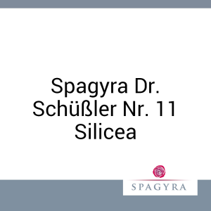 Spagyra Dr. Schüßler Nr. 11 Silicea Spagyra 20 ml D 6 Globuli - 20g