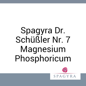 Spagyra Dr. Schüßler Nr. 7 Magnesium Phosphoricum Spagyra 20 ml D 6 Globuli - 20g