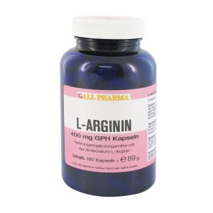 Gall Pharma L-Arginin 400 mg Kapseln 180 Stk. - 180 Stück