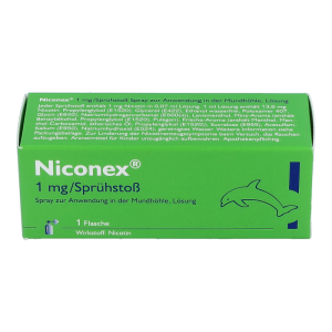 Niconex 1 mg/Sprühstoß Spray zur Anwendung in der Mundhöhle