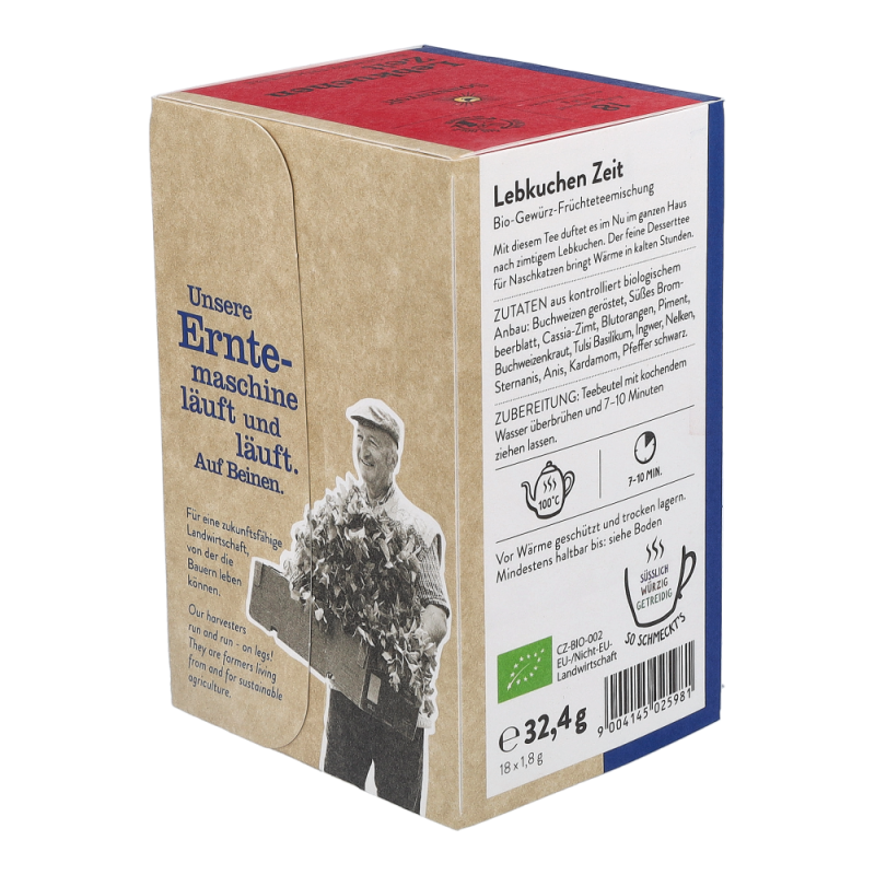 Sonnentor Lebkuchen Zeit Tee bio 18 Btl. - 18 Beutel