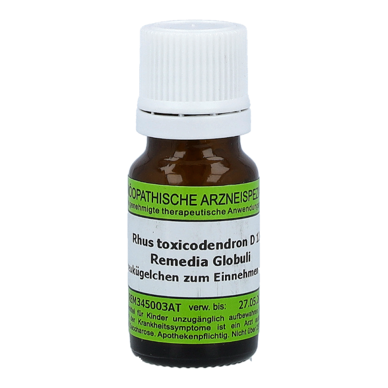Toxicodendron Quercifolium Remedia 10 g D 12 Globuli - 10g