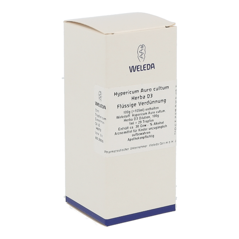 Weleda Hypericum Auro Cultum D 3 Dilutum 50 ml - 50ml