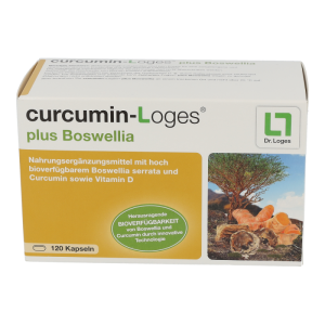 curcumin-Loges plus Bowellia Kapseln - 120 Stück