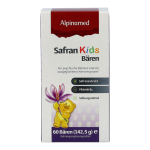 Alpinamed Safran Kids Bären - 60 Stück