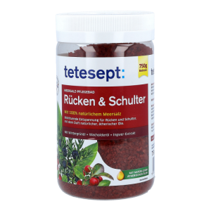 Tetesept Meeressalz Rücken & Schulter 750 g - 750g